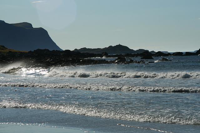 Norwegia (1188).JPG - Lofoty - wyspa Flakstadoya (piaszczyste plaże nad morzem Norweskim)